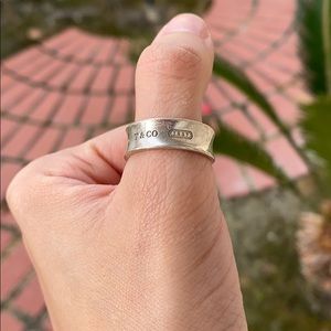 Silver Tiffany ring